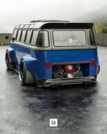 Volkswide - a VW Bulli Bus in a hardcore macho outfit!