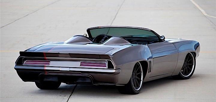 Wide and flat - 1969 Chevrolet Camaro with Corvette V8!