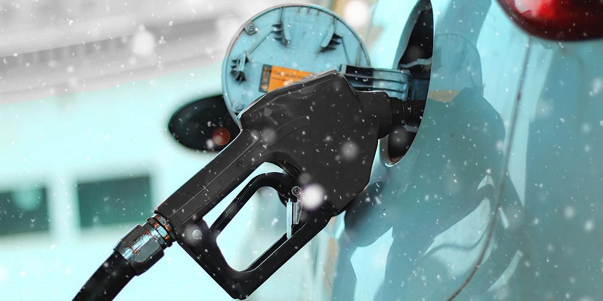 Winter Diesel Tanken Sprit Kraftstoff