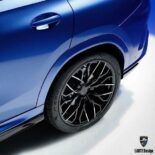 BMW X2021 (G6) ​​06 avec kit carrosserie en carbone de Larte Design!