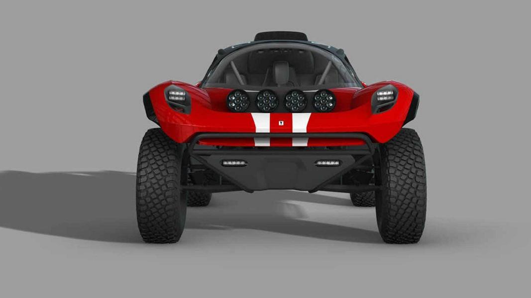 Rendering: 2021 Glickenhaus 008 Baja Dakar Buggy!