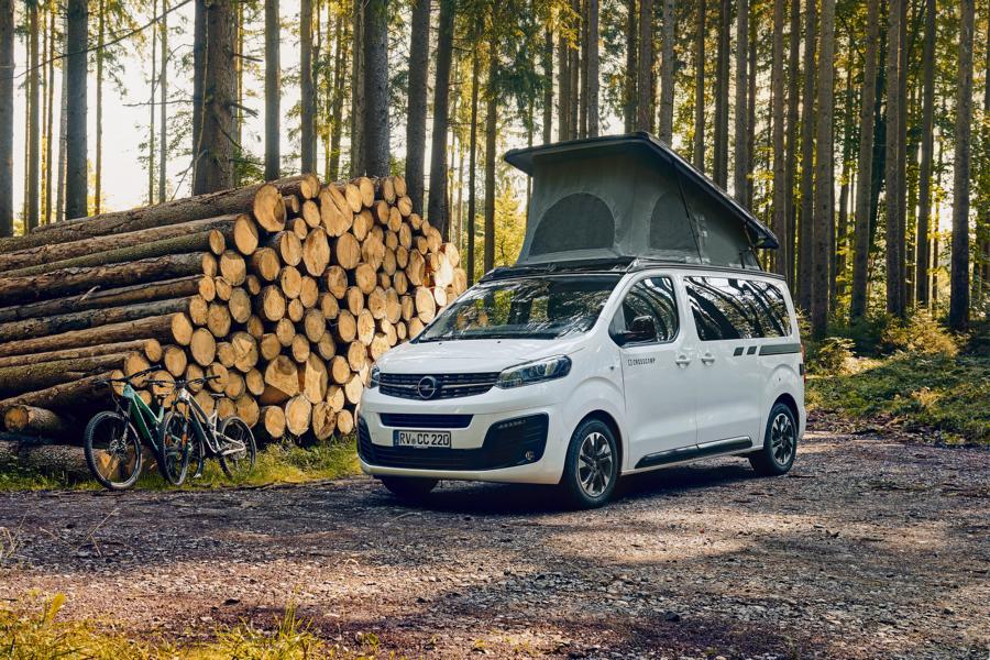 Opel Zafira Life désormais aussi en camping-car Crosscamp Lite!