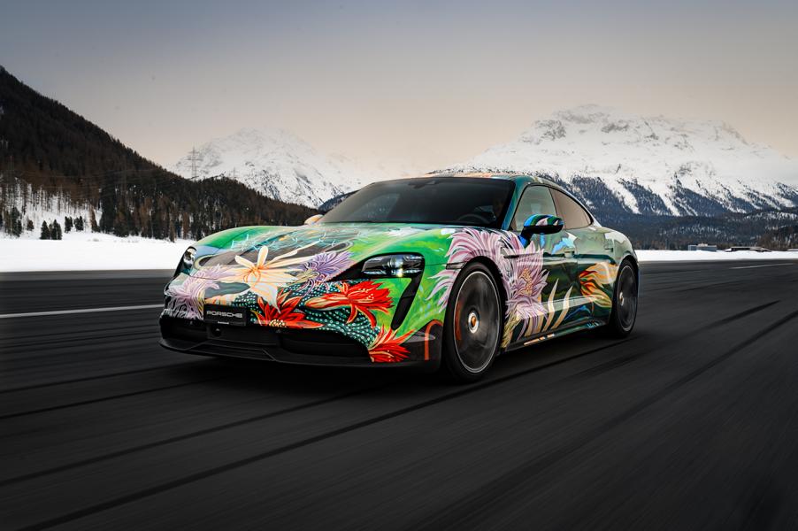 2021 Porsche Taycan Art Car 2