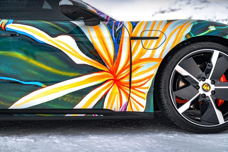 2021 Porsche Taycan Art Car 3