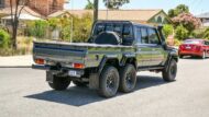 Powerful part: 6 × 6 Toyota Land Cruiser special conversion!