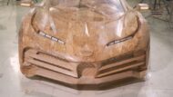 Video: la folle Bugatti Centodieci come hypercar in legno W16!