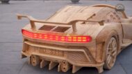 Vidéo: La folle Bugatti Centodieci en hypercar en bois W16!