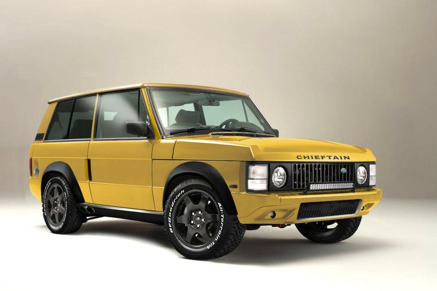 Chieftain Range Rover Extreme avec une puissance de 700 PS LS3 V8!