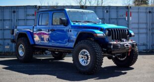 Jeep Gladiator Hellcat V8 Motor Tuning Swap Crate 15 310x165 Coole Offroad Konzepte von Jeep: Easter Jeep Safari 2021!
