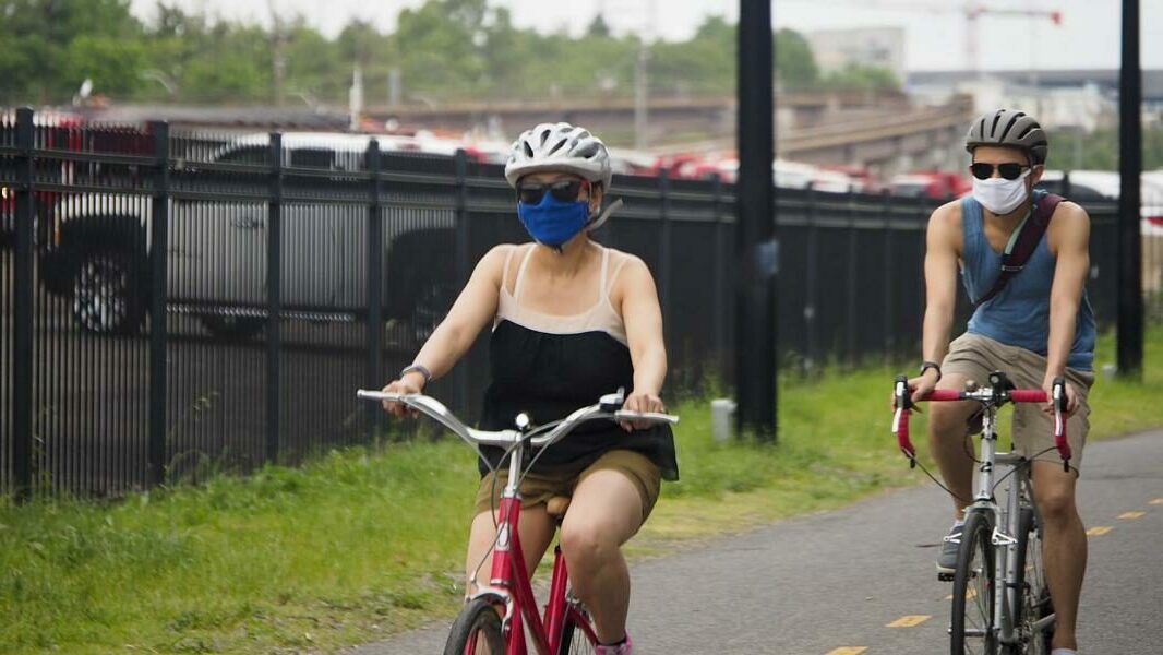 Info: Gilt für Radfahrer oder E-Biker eine Maskenpflicht?