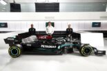 Voiture de course de l'équipe Mercedes-AMG Petronas F1: W12 (2021)