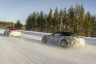 Mercedes-AMG SL tijdens de laatste wintertests