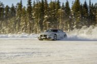 Mercedes-AMG SL durante i test invernali finali