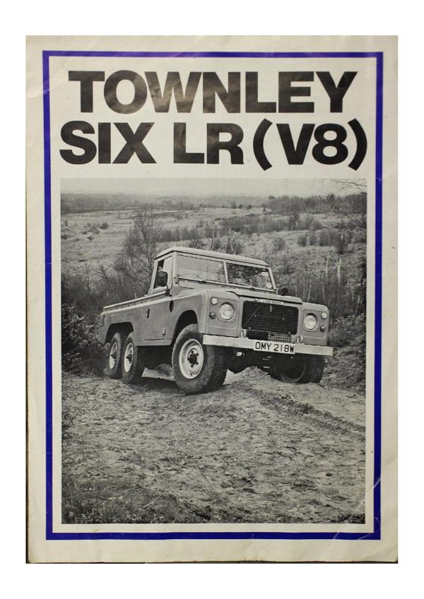 Land Rover Defender en pick-up 6 × 6? Déjà en 1981!