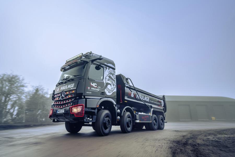 Tuning truck: Mercedes-Benz Arocs 3248 with custom style!