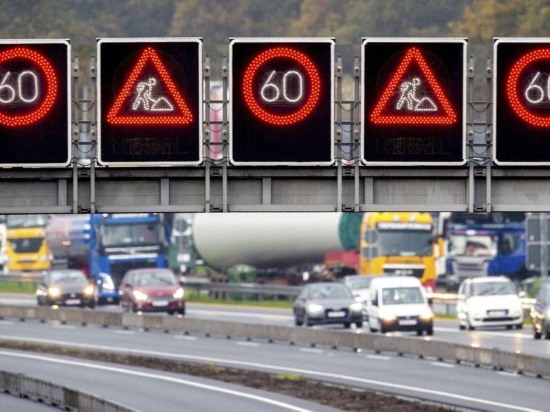 Baustellen Deutschland Autobahn Geschwindigkeit