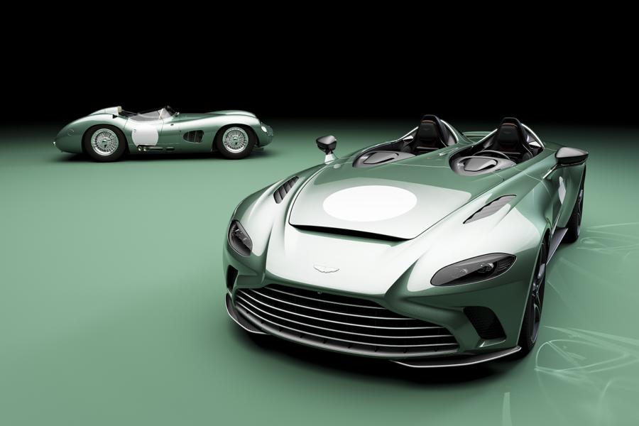Aston Martin V12 Speedster DBR1 2021 Tuning 5 50er Jahre Optik: der Aston Martin V12 Speedster DBR1!