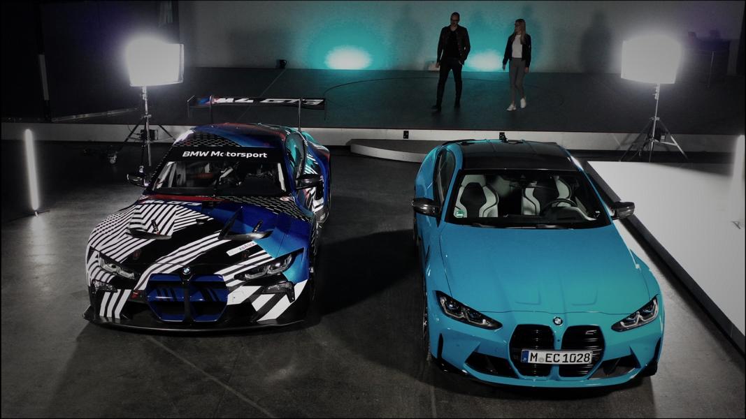 Design talk: la nouvelle BMW M4 (G82) rencontre la BMW M4 GT3!