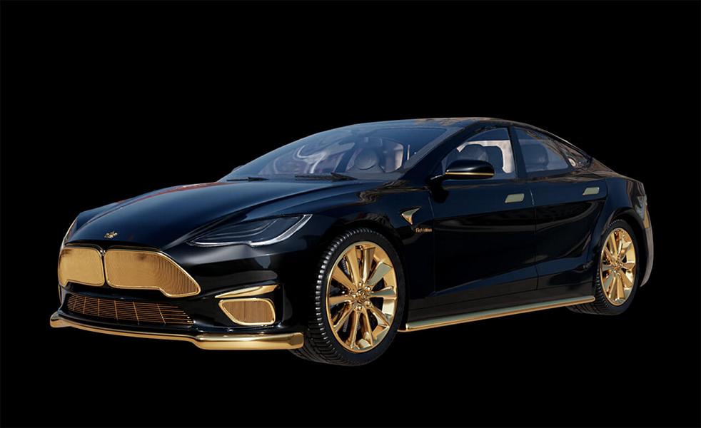 Caviar Tesla Model S Plaid Model Excellence 24k 33