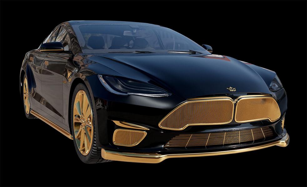 Caviar Tesla Model S Plaid Model Excellence 24k 38