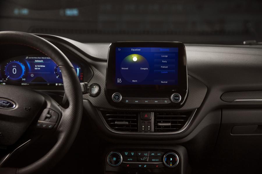 Ford et B&O Beosoni avec une interface utilisateur intuitive à écran tactile!