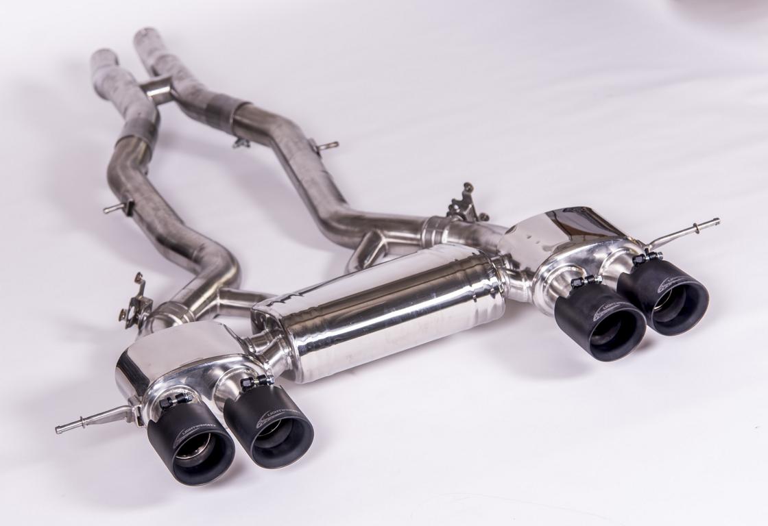 BMW M3 / M4 LIGHTWEIGHT stainless steel exhaust system from OPF!