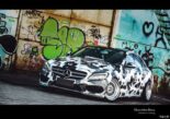 Mercedes C200L V205 Camouflage Folierung Airrde Tuning 17 155x109