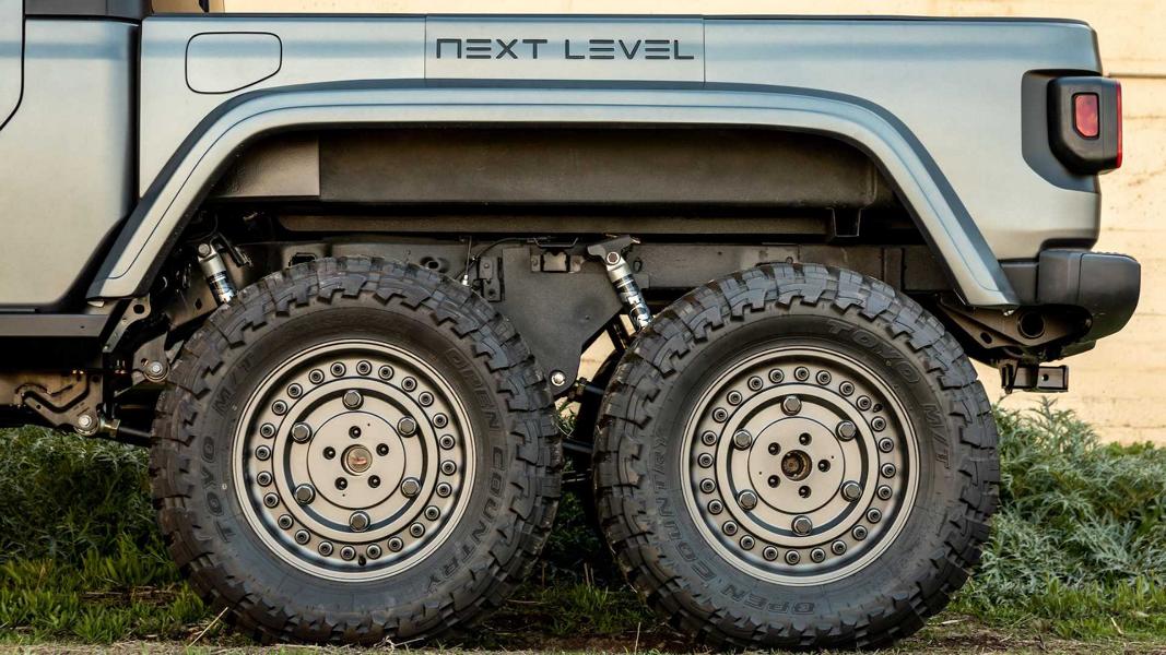 Next Level Jeep Gladiator 6x6 Umbau Tuning 19 Sechsradantrieb (fast) ab Werk: Jeep Gladiator 6x6 kommt bald!
