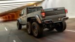 Next Level Jeep Gladiator 6x6 Umbau Tuning 43 155x87 Sechsradantrieb (fast) ab Werk: Jeep Gladiator 6x6 kommt bald!