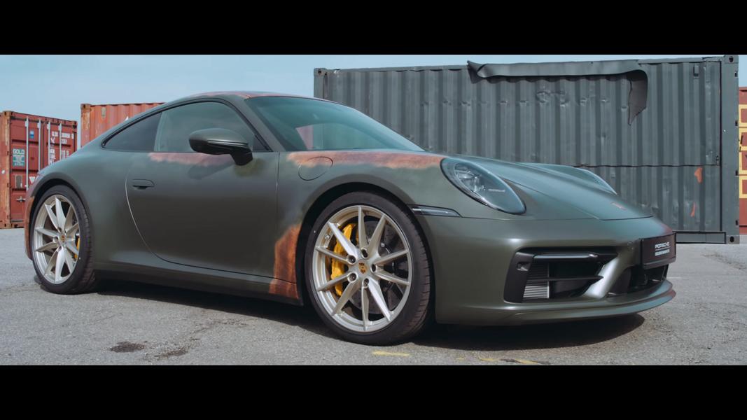 Porsche Exclusive Manufaktur Porsche Classic Present  Patina Paint Tuning 6 Video: Porsche Patina Style inspiriert von der Vergangenheit!