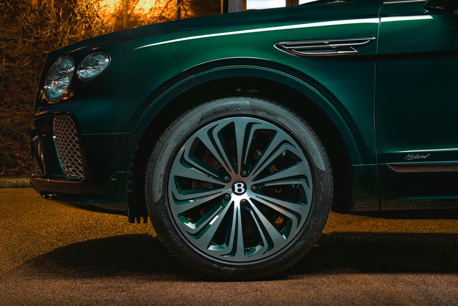 Viridian Bentley Bentayga Mulliner Tuning Bespoke 9 Bentley Bentayga Mulliner im ganz besonderen Grün!