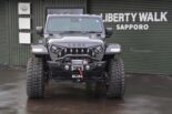Liberty Walk widebody-kit nu ook voor de Jeep Wrangler!