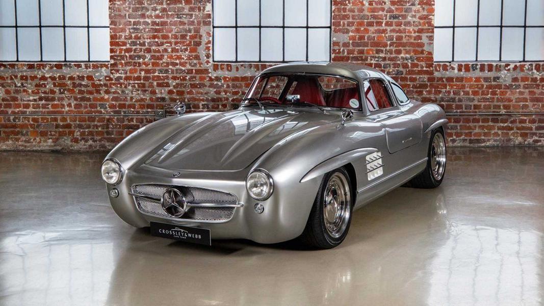 2001 Mercedes Slk 32 Amg Turned Into Gullwing Replica