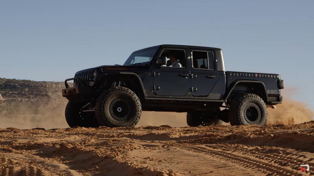 Video: 2021 Jeep Gladiator with Hellcat V8 engine!