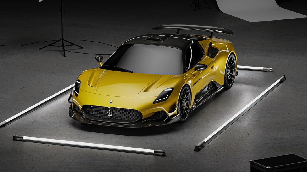 7Designs “ARIA” carbon body kit for the Maserati MC20
