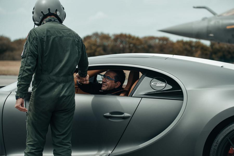 Rendez-vous: Bugatti Chiron Sport et Dassault Rafale Marine!