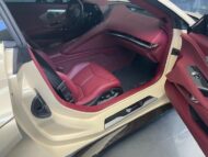 Chevrolet Corvette C8 Beige Folierung Forgiato Wheels 7 190x143