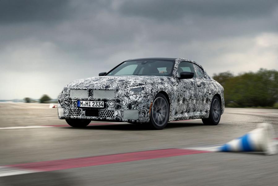 Das neue BMW 2er Coupé auf letzter Erprobungsfahrt!