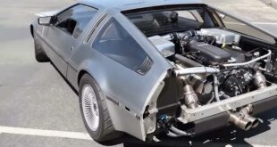 DeLorean DMC 12 BiTurbo V6 Kit Singer Engine Swap Tuning 12 310x165 Vidéo: 1969 Chevrolet Camaro Restomod avec 850 PS!