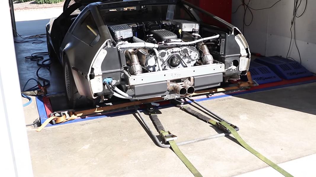 DeLorean DMC 12 BiTurbo V6 Kit Singer Engine Swap Tuning 3 Kein Fluxkompensator nötig: DeLorean DMC 12 BiTurbo V6!