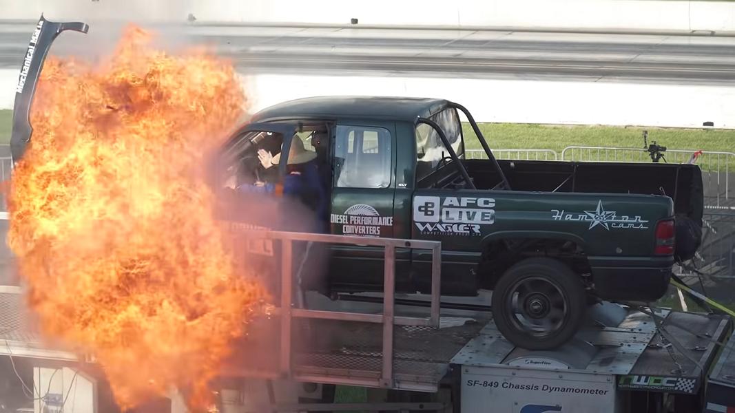 Video: Dodge Ram mit Cummins-Tuning-Diesel explodiert!
