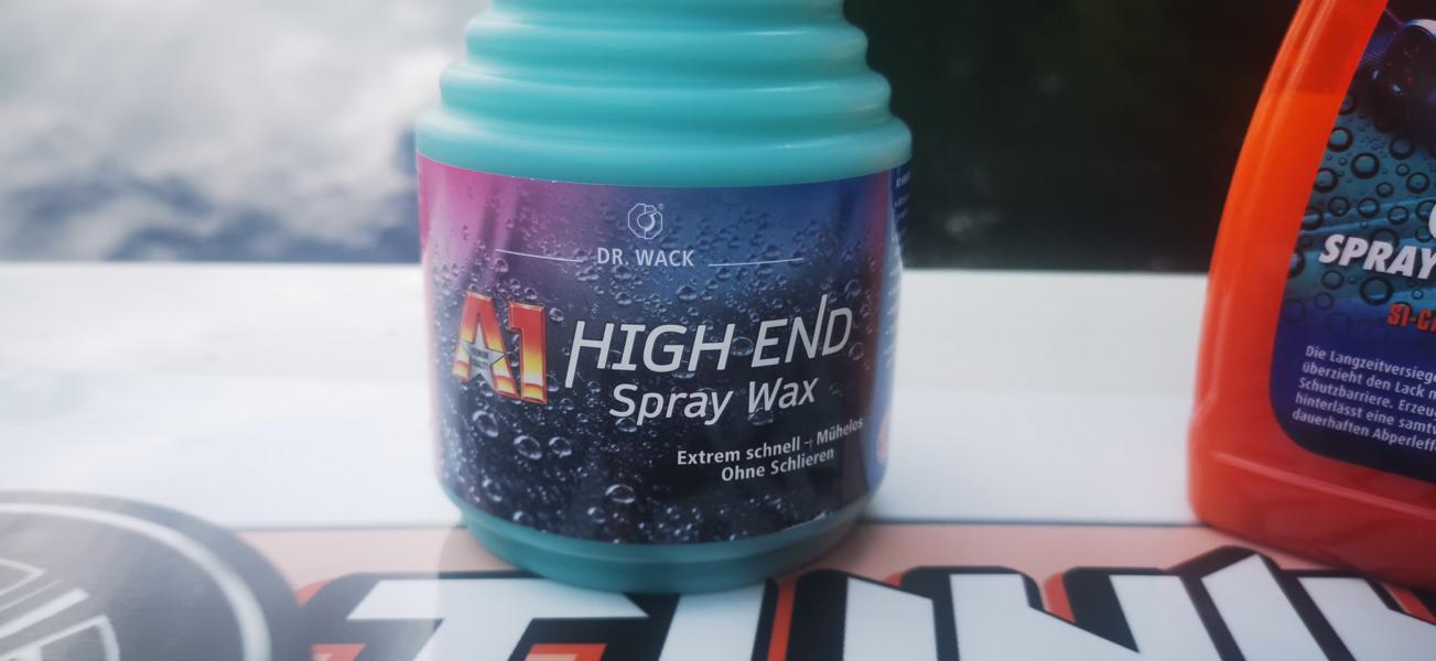 Test: Dr. Wack - A1 HIGH END Spray Wax Premium cera auto
