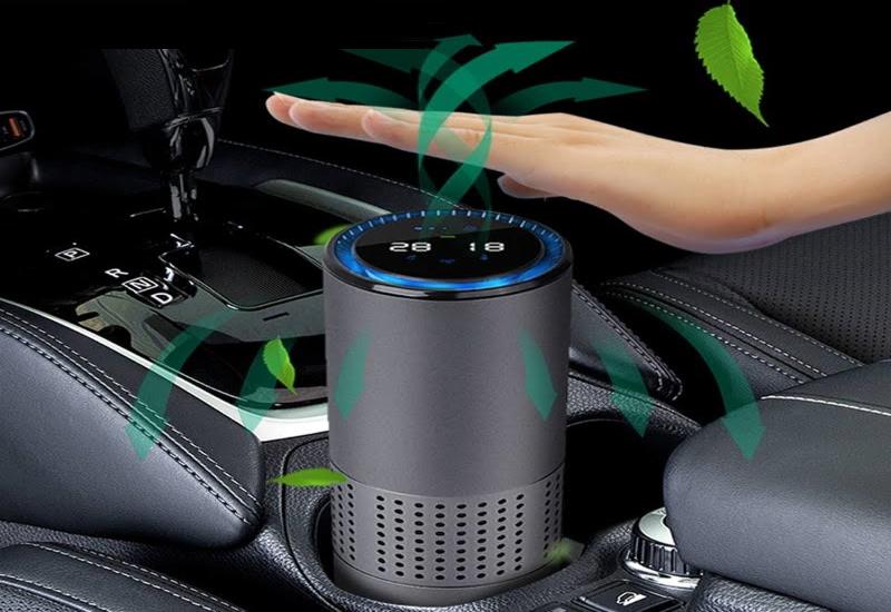 Air purifier in the car for an optimal indoor climate!