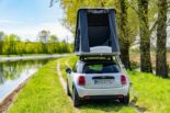 MINI is on vacation - with the greenest camper fleet in the world.