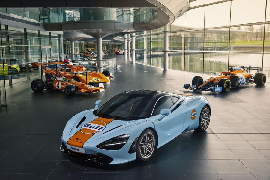 Success: McLaren 720S with Gulf paint from MSO!