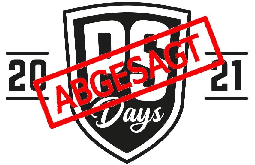 Corona is to blame - the premiere of the PS Days is canceled this year!