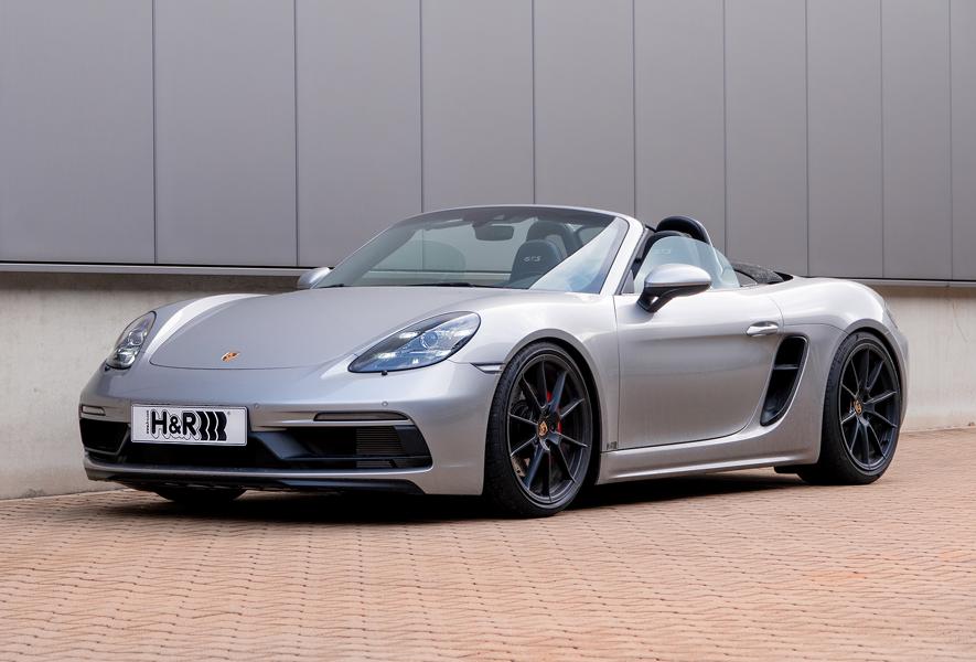 Reafilado: resortes deportivos H&R para Porsche 718, Boxster y Cayman