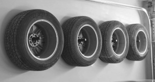 Stocker les pneus Étiquette Marque Mur 1