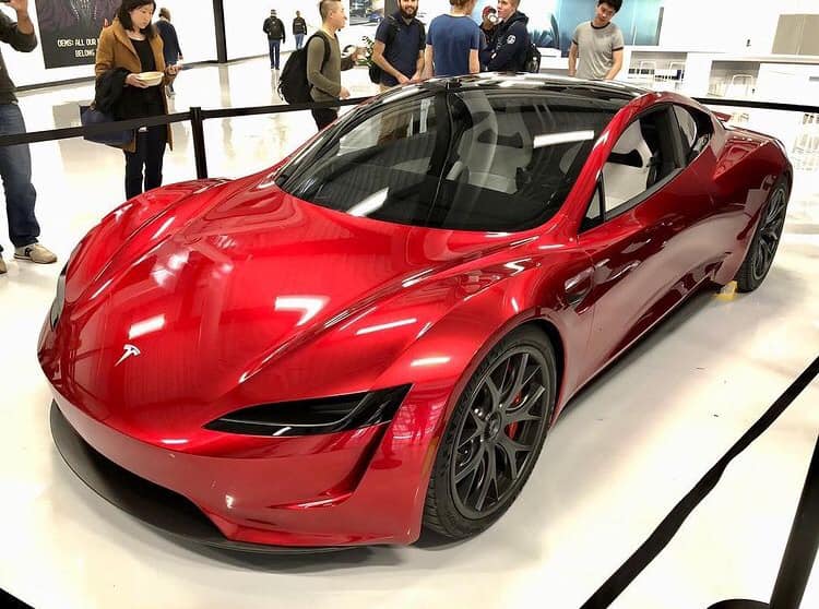 SpaceX Paket Am 2022 Tesla Roadster