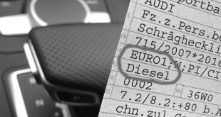 Conversion of emission standard Euro 1 Euro 2 car tax 1